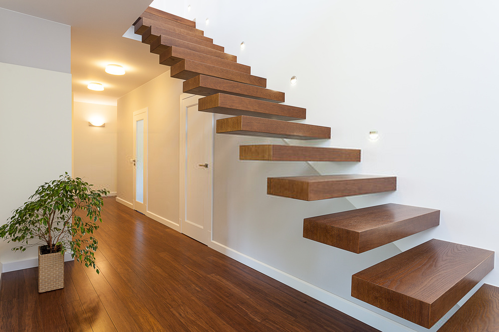 Escaleras modernas para interiores
