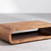 MESA DE CENTRO MADERA
