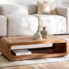 MESA DE CENTRO MADERA - Imagen 2
