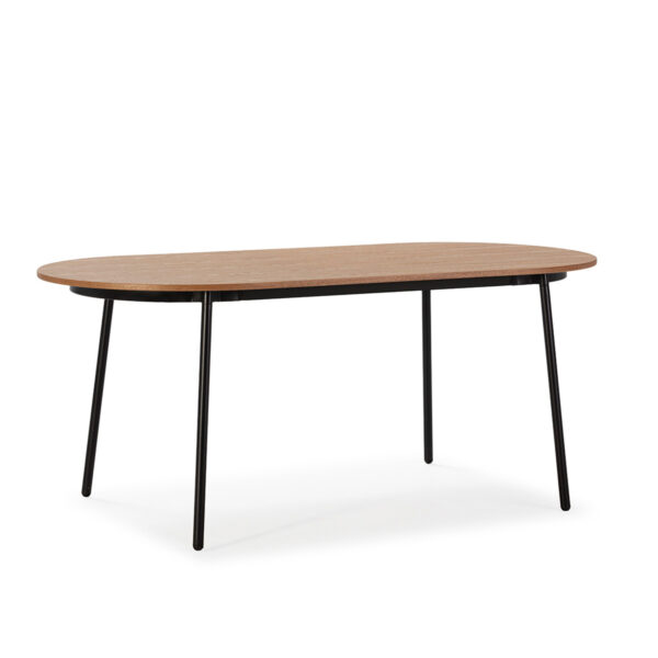 Mesa comedor madera/metal - Imagen 2