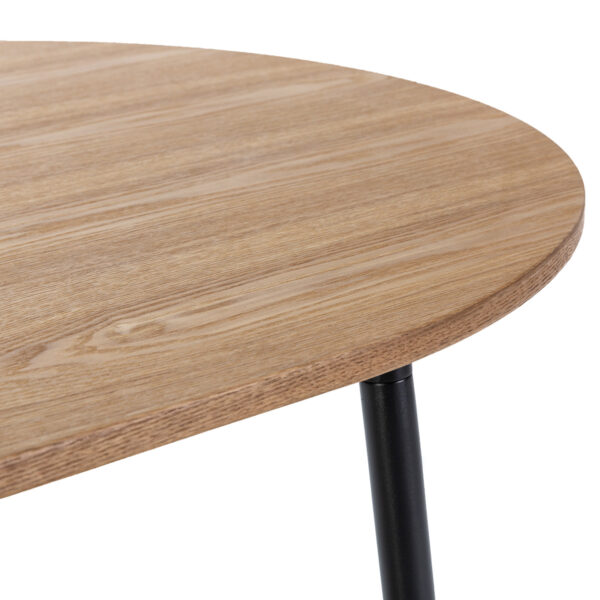 Mesa comedor madera/metal - Imagen 3