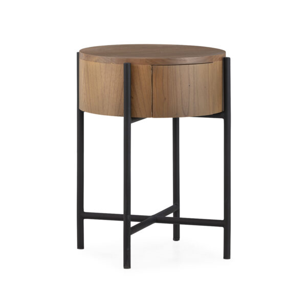 Mesita de noche madera cedro - Imagen 2