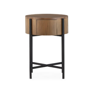 Mesita de noche madera cedro