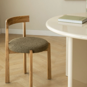 Silla de comedor en madera roble