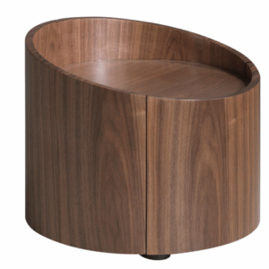 Mesita de noche nogal